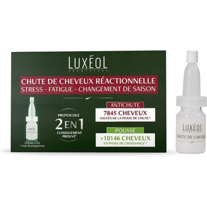 Luxeol Reactional Hair Loss Treatment 14 Phials
