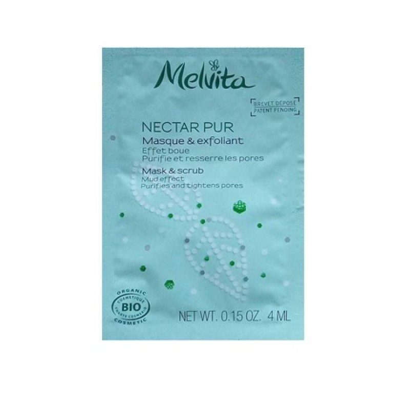 Melvita Nectar Pur Organic Pore-Tight Scrub Mask For Face Sample - 4 Ml