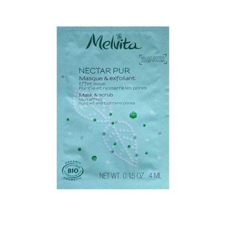 Melvita Nectar Pur Organic Pore-Tight Scrub Mask For Face Sample - 4 Ml