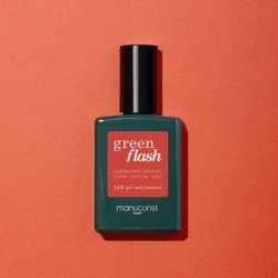 Manucurist Green Flash Semi-Permanent Varnish Coral Reef Vegan Eco-Friendly