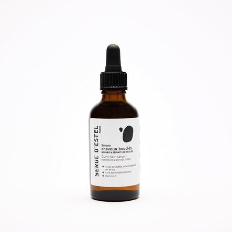 SERGE D'ESTEL PARIS Curly Hair Oil Nourishes, Protects, and Tames Curls Natural and Vegan Formula 50ml