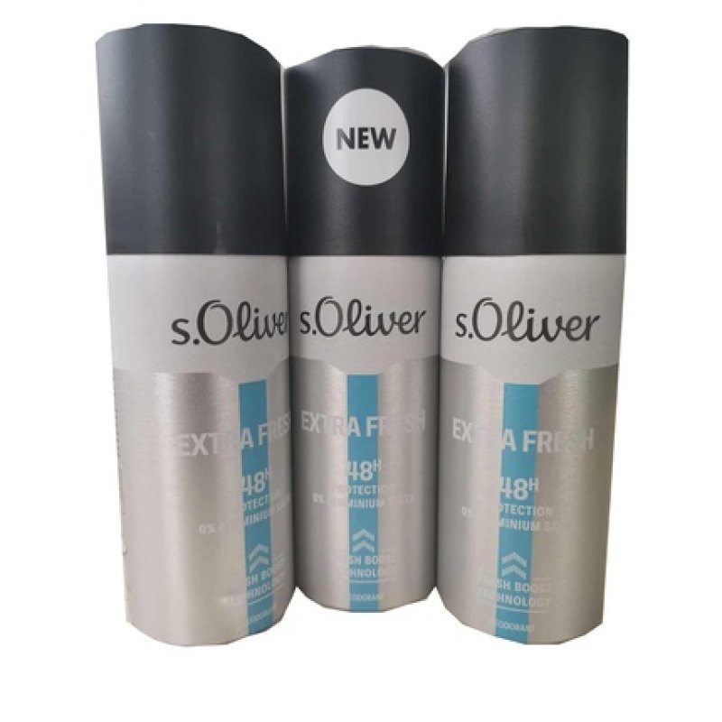 S.Oliver Deodorant for Him and Her 48h Protection 150ml
