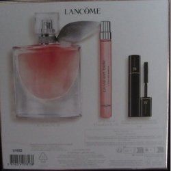 LANCOME La Vie Est Belle Gift Set 3 Pieces 50ml EdP 10ml EdP 2ml Mascara NEW