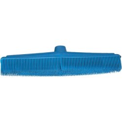 Comair Rubber Broom Blue 32cm