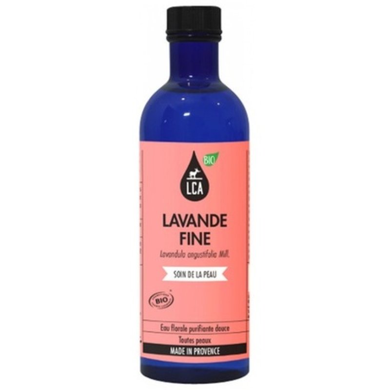 Lca Organic Lavender Flower Water Fine 200ml - Gentle Cleansing Care