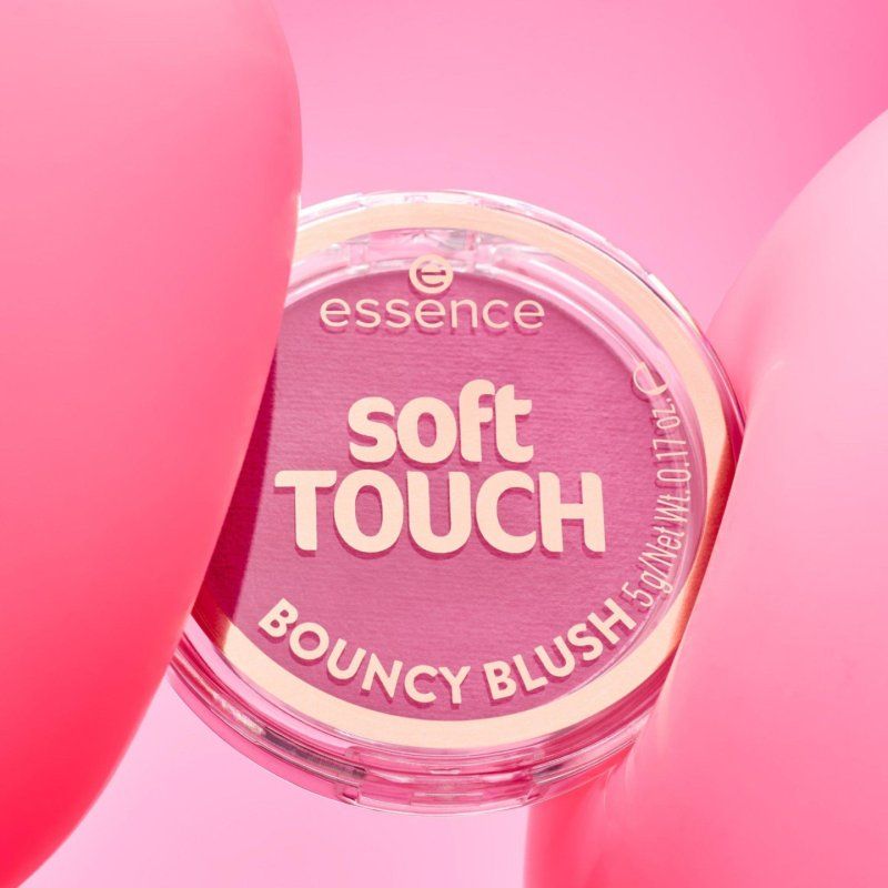 Essence Soft Touch Bouncy Blush fard 5 g 20 electric peony Crème/poudre
