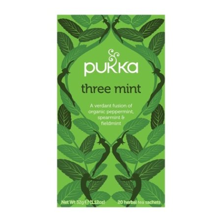 Pukka Three Mint Tea Organic By Pukka