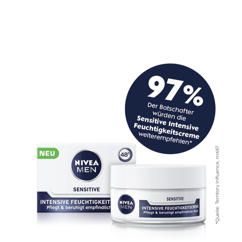 Nivea Men Sensitive Intensive Moisturizing Cream 50ml