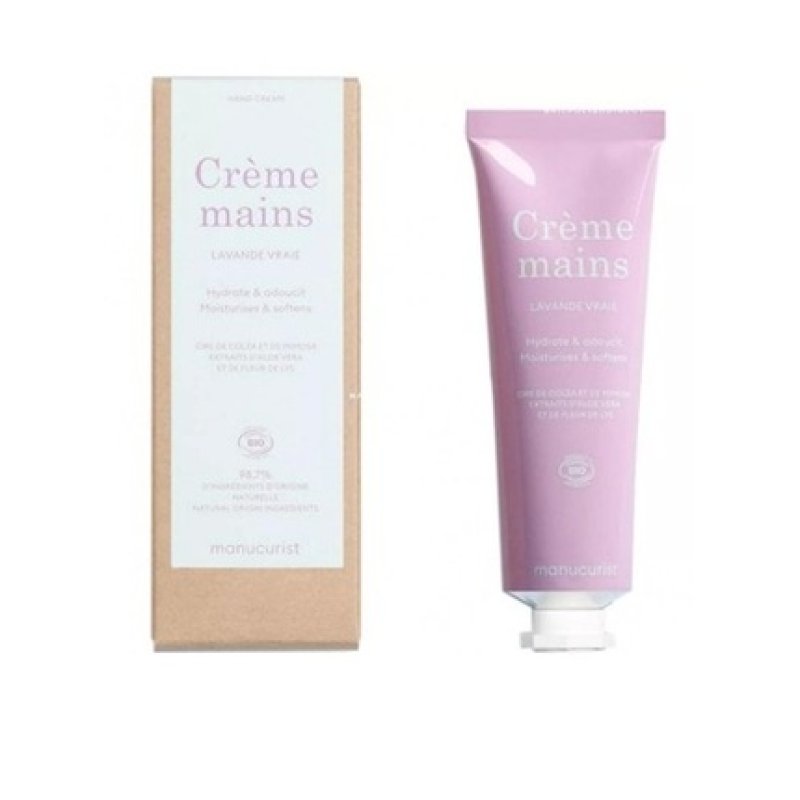 Manucurist Green Cosmos Organic Moisturising Hand Cream Lavande Vraie 60ml