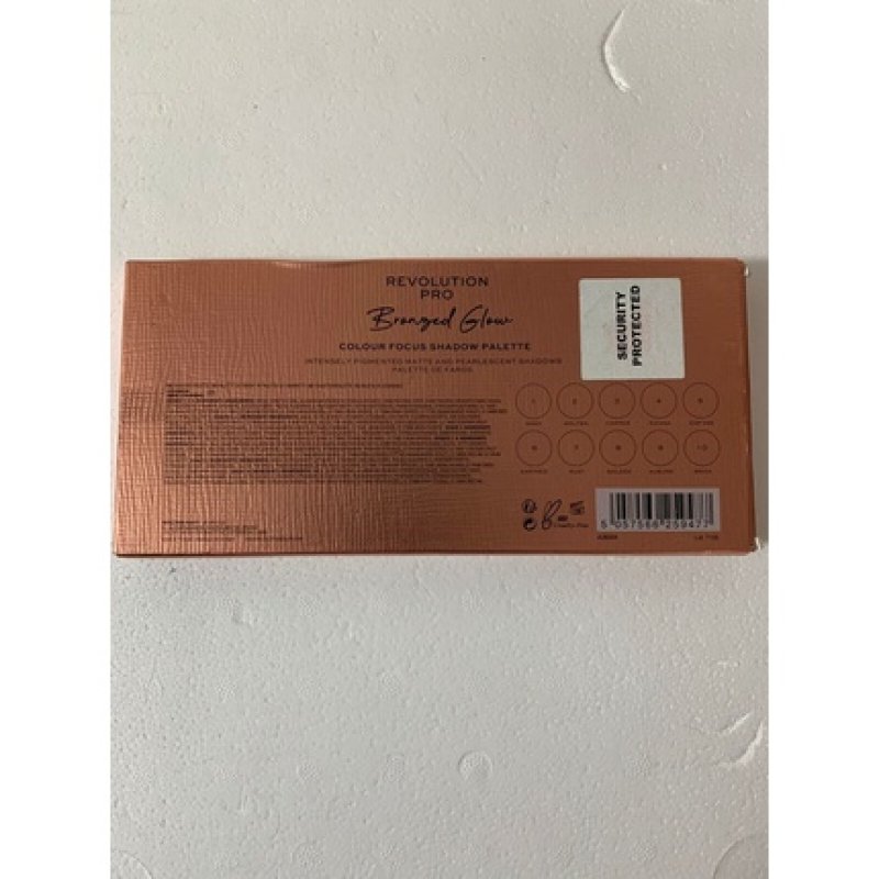 Revolution Pro Colour Focus Bronzed Glow Eyeshadow Palette