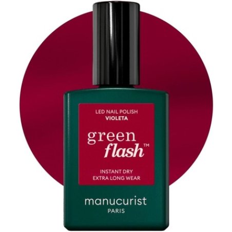 Manucurist Green Flash LED Gel Nail Polish Vegan 12-Free Plant-Based