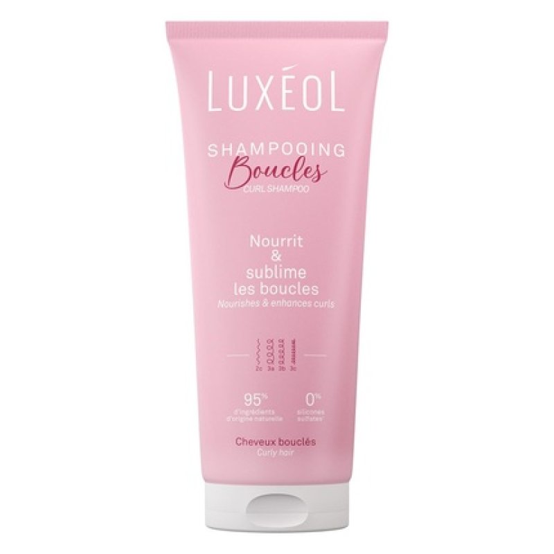 Luxol Shampoo for Curly Hair Nourishes, Moisturizes & Improves