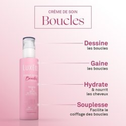 Luxol Curly Hair Care Cream Shapes and Coats Curls