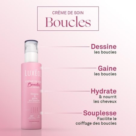 Luxol Curly Hair Care Cream Shapes and Coats Curls