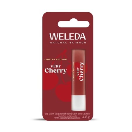 Weleda Bio Very Cherry Lip Balm Limited Edition Natural Cosmetics
