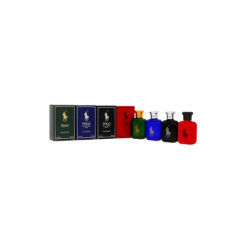Ralph Lauren Polo Collection Set - Green, Blue, Red, And Black Eau De Toilette 15ml Each