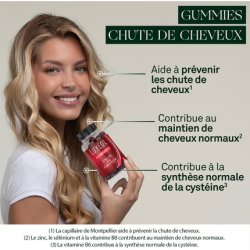 Luxol Hair Loss Gummies Food Supplement Helps Prevent Hair Loss