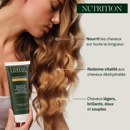 Luxeol Nourishing Hair Shampoo - Softens Hair for Vitality