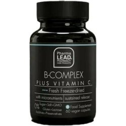 Pharmalead Black Range B Complex Plus Vitamin C 60 Capsules