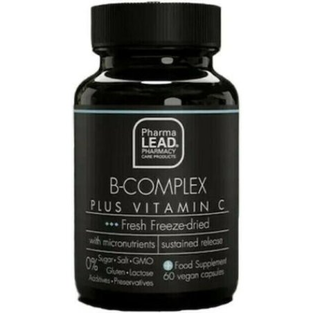 Pharmalead Black Range B Complex Plus Vitamin C 60 Capsules