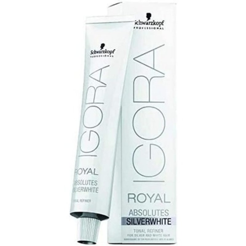 Schwarzkopf Igora Permanent Silver White 60ml - Pastelizer
