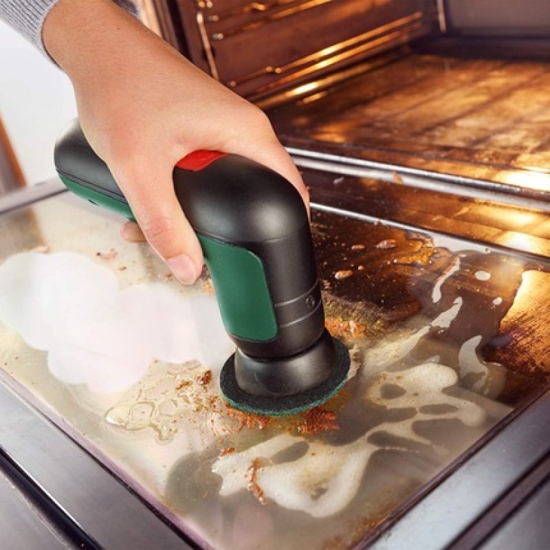 Akku-Bürste UniversalBrush Set, 3,6Volt (grün/schwarz, mit Zubehör-Set)