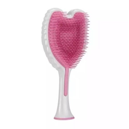 Angel 2.0 Gloss White Pink Hair Brush Tangle Angel