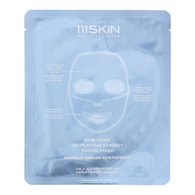 111 Skin Subzero Depuffing Energy Facial Mask 30ml For Women