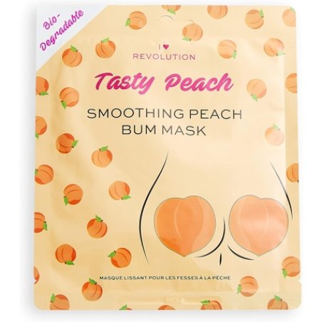 Revolution Beauty London Tasty Peach Bum Leaf Mask