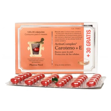 Pharma Nord Pharma Nord Active Complex Caroteno E 120 30 Capsules
