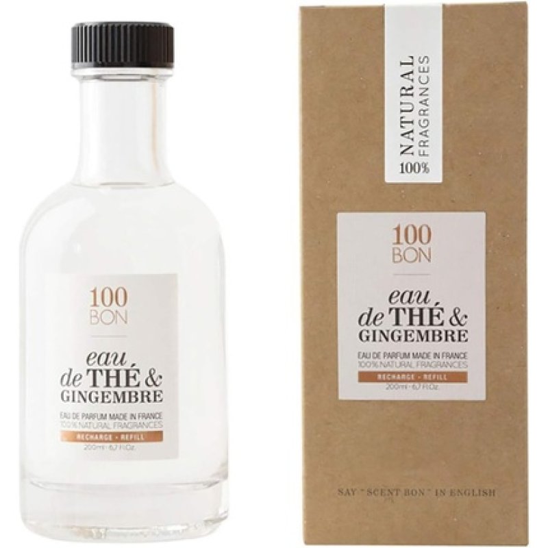 100 Bon Eau De The & Gingembre Eau De Parfum Refill Unisex 200ml