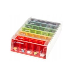 Anabox Weekly Pill Organizer 7 Days Organize Your Medication Efficiently