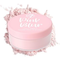 W7 Pink Blur Loose Setting Powder - Weightless Brightening & Blurring Face