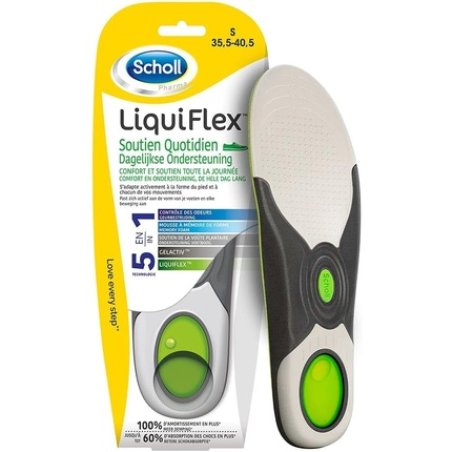 Scholl Liquiflex Insoles for Everyday Use for Women Size 35.5-40.5
