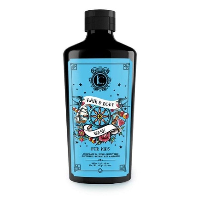 Lavish Kids Hair and Body Shampoo 300ml with Banana Scent