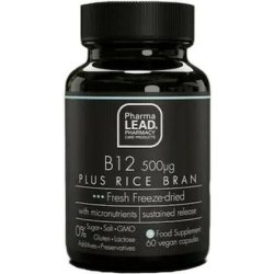 Pharmalead Black Range B12 500g Plus Rice Bran For Normal Psychological Functioning - 60 Capsules