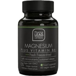 Pharmalead Magnesium Plus Vitamin B6 - 60 Capsules