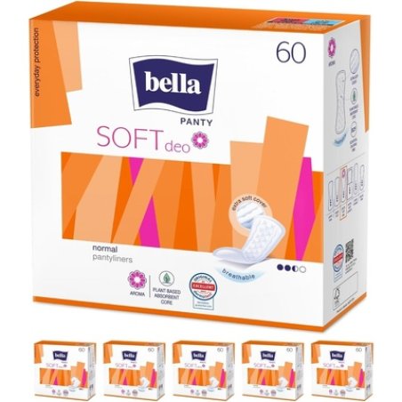 Bella Panty Liners Soft Deo 60 Pieces