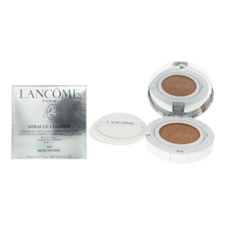 Lancome Teint Miracle Cushion Compact Spf23 025 Beige Natural Foundation 14g