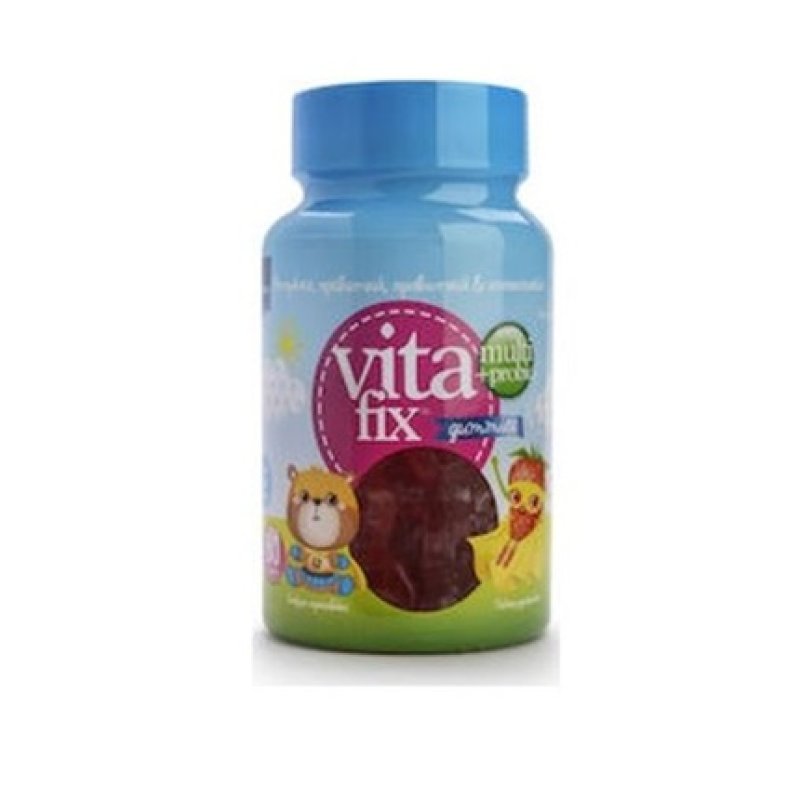 Vita Fix Vitafix Multi & Probiotic Gummies Strawberry 60 Pieces