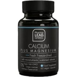 Pharmalead Calcium Plus Magnesium - 60 Plant Capsules