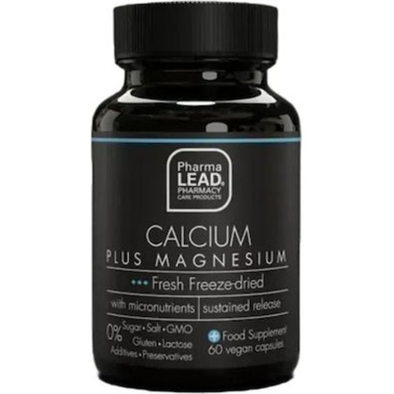 Pharmalead Calcium Plus Magnesium - 60 Plant Capsules