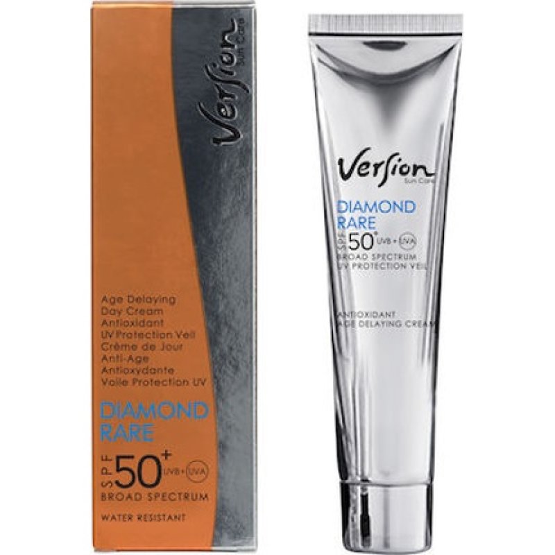 Version Diamond Rare Spf50 Age Delaying Day Antioxidant Cream For Dry - Very Dry Skin, 60ml