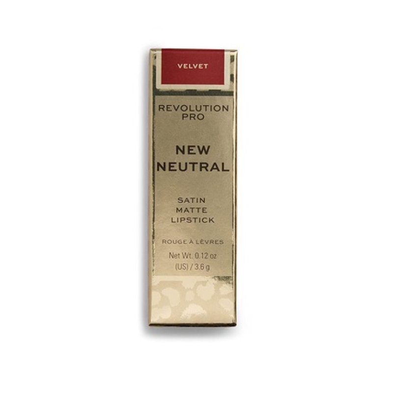 Revolution Pro New Neutral Satin Matte Velvet Lipstick