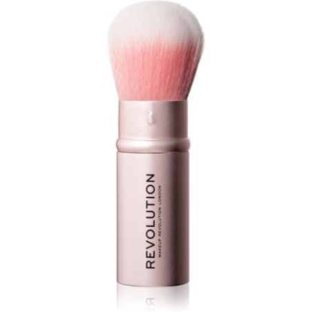 Makeup Revolution Kabuki Travel Brush - 1 pc, Travel Size