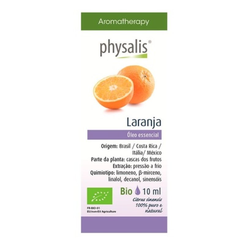 Physalis Organic Orange Essential Oil 10 Ml