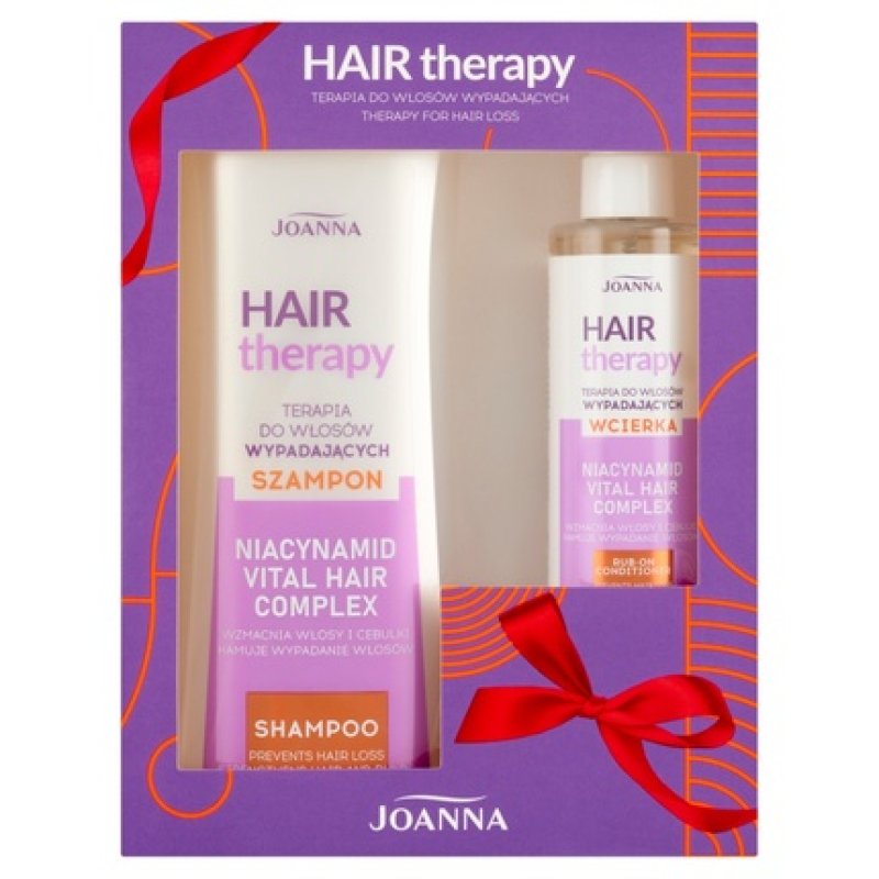 Joanna Hair Therapy Shampoo For Hair 300ml Hair Tonic 100ml