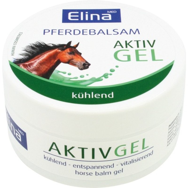 Elina Elina Cream Horse Balm Gel 150ml In Jar With Protective Film