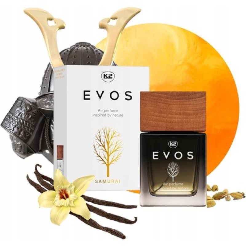 K2 Samurai Orange Fragrance Car Perfume Bottle 50ml