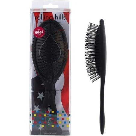 Rolling Hills Large Detangling Brush - Black